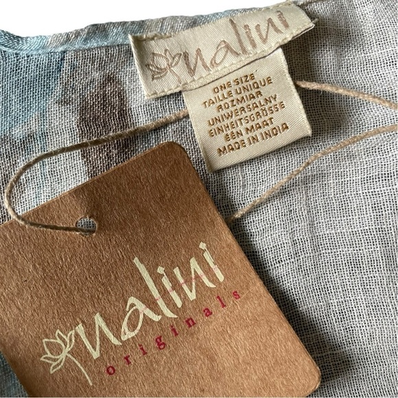 Nalini Kimono Duster Shawl Cover Up One Size Floral NWT - Picture 5 of 12